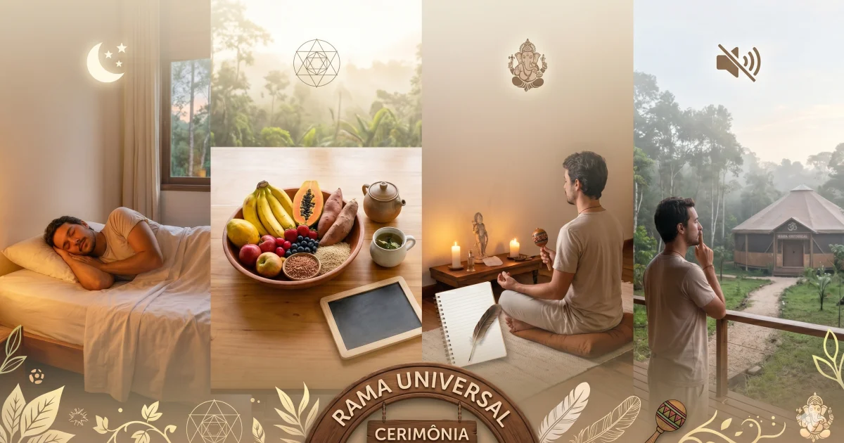 Preparo para o trabalho espiritual: como se cuidar antes de entrar na Rama